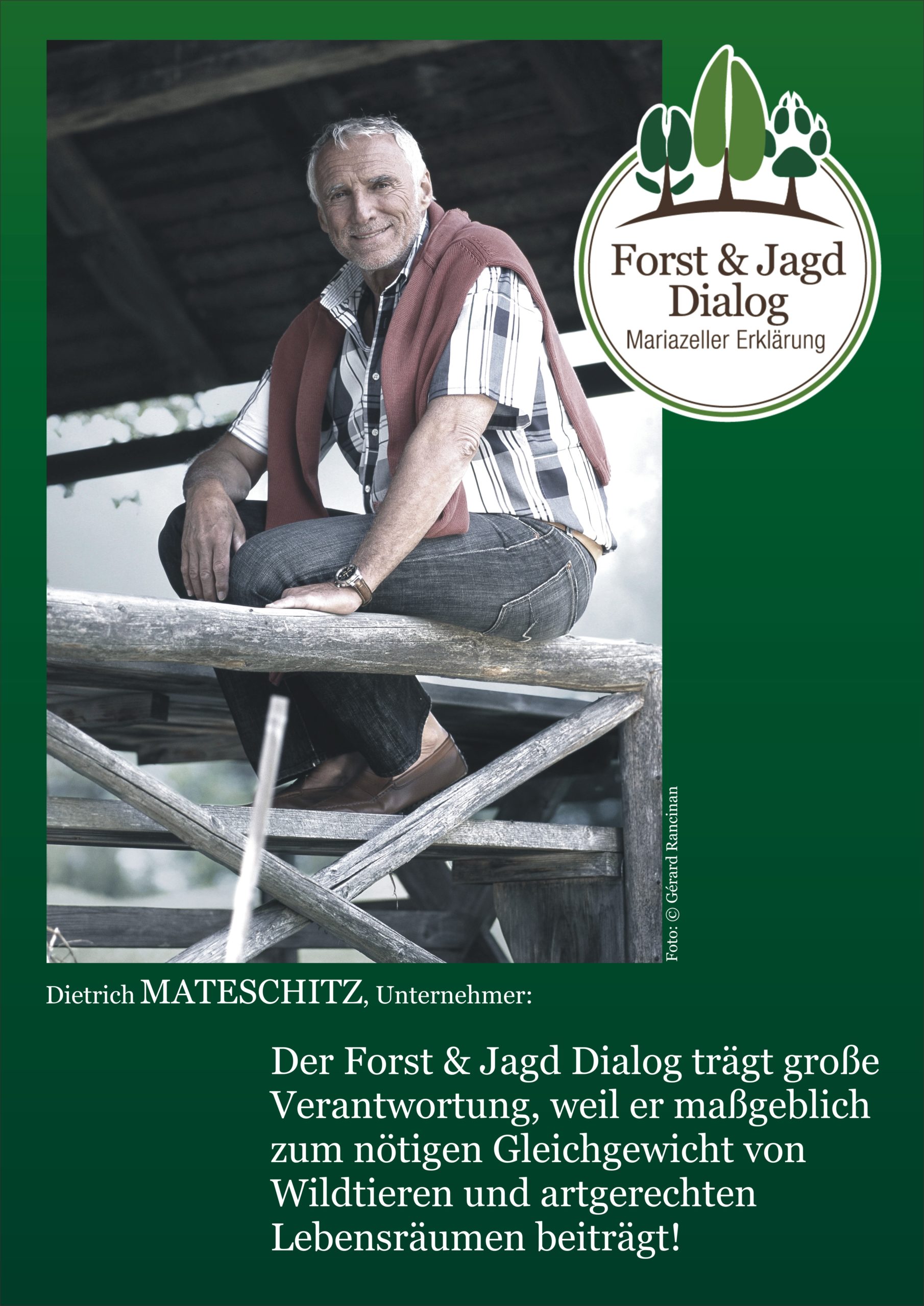 Partner & Prominente Stimmen, Forst & Jagd Dialog Österreich