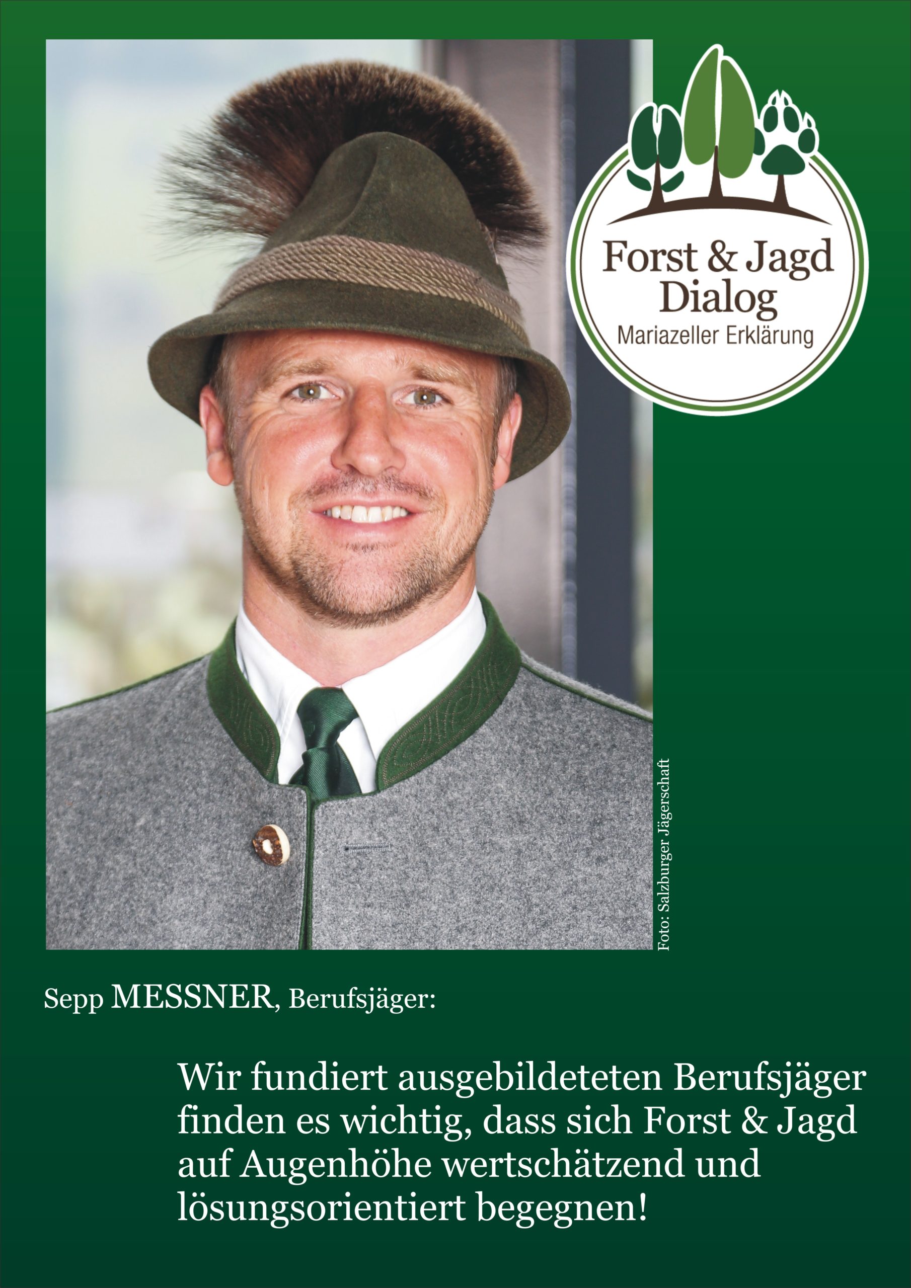 Partner & Prominente Stimmen, Forst & Jagd Dialog Österreich